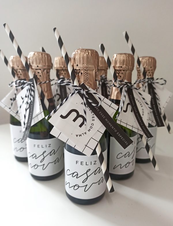 Mini espumante personalizado