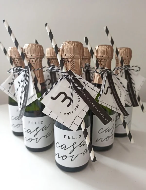 Mini espumante personalizado