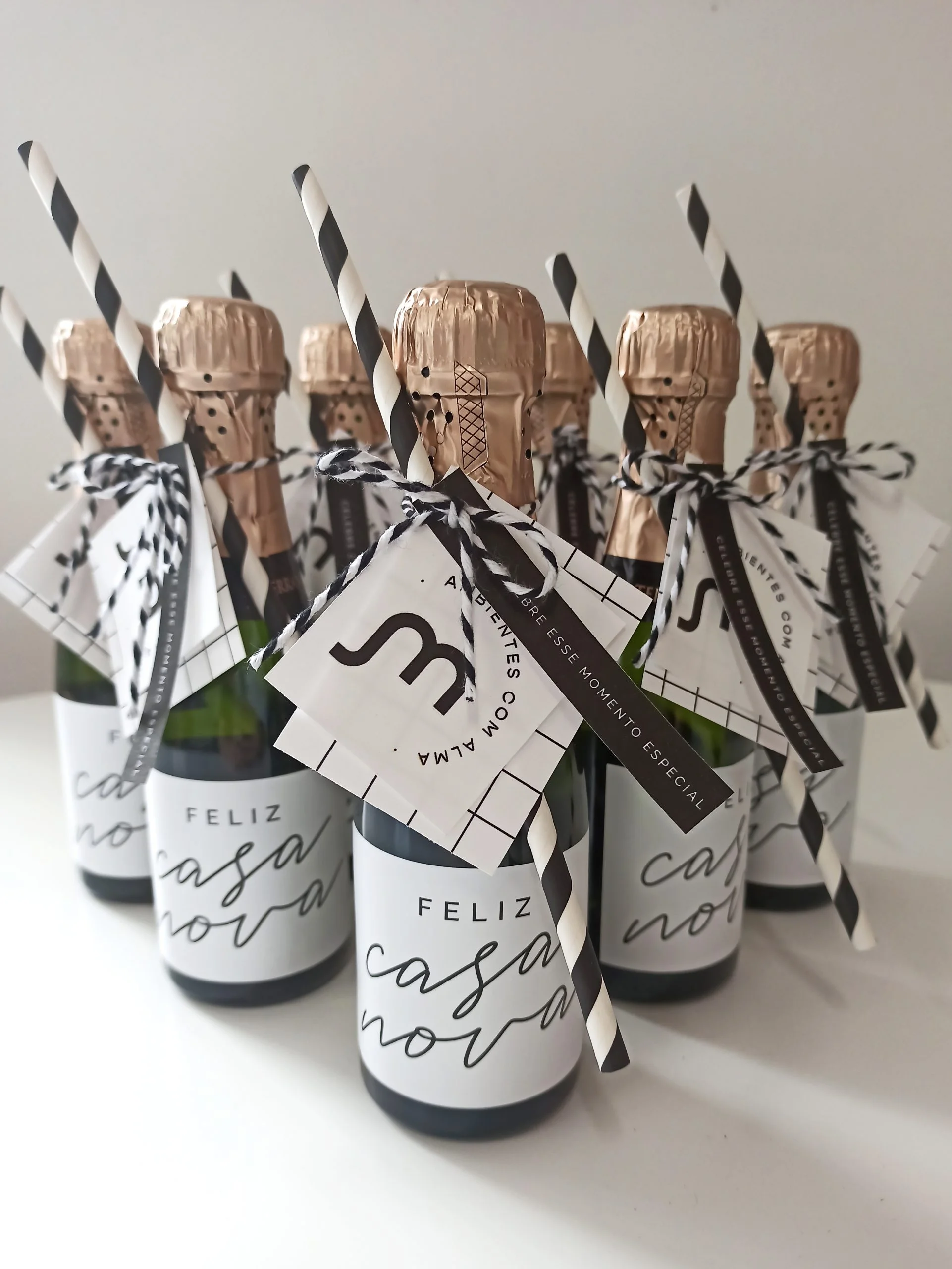 Mini espumante personalizado